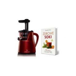Wyciskarka wolnoobrotowa ELDOM PJ600, zestaw do tofu 3 różne sita + Książka Zdrowe Soki. Sokowirówki i wyciskarki do soków Eldom. Za 599.00 zł.