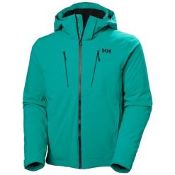 Kurtka narciarska Helly Hansen Alpha 4.0. Czarne kurtki narciarskie i snowboardowe męskie Helly Hansen, na zimę, m, bez wzorów, bez kaptura, narciarskie. Za 1,999.00 zł.