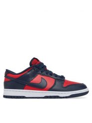 Nike Sneakersy Dunk Low Retro DV0833 601 Czerwony. Czerwone buty sportowe na co dzień męskie Nike, m, bez wzorów, ze skóry, retro, bez ramiączek, bez kaptura. Za 549.99 zł.