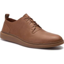 Półbuty CLARKS - Hale Lace 261393487 Tan Leather. Codzienne półbuty męskie marki Clarks. Za 469.00 zł.