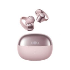 Słuchawki Shokz OpenDots One Pink z otwartą konstrukcją, Dolby Audio i Bassphere. Czerwone słuchawki sportowe SHOKZ. W wyprzedaży za 719.00 zł.