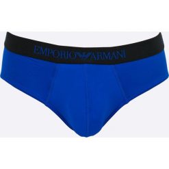 Emporio Armani - Slipy. Białe slipki męskie Emporio Armani, z dzianiny. W wyprzedaży za 69.90 zł.