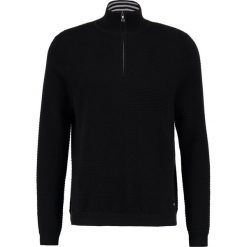 BOSS ATHLEISURE ZOTE Sweter black. Czarne kardigany męskie marki BOSS ATHLEISURE, z bawełny. W wyprzedaży za 583.20 zł.