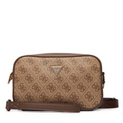 Saszetka Guess. Brązowe saszetki męskie Guess, z aplikacjami, małe. Za 329.99 zł.