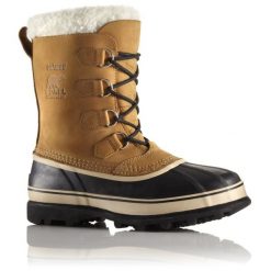 Buty Sorel Caribou™ Wp Dorosłych. Brązowe buty zimowe męskie Sorel, na zimę, bez wzorów, sportowe, bez obcasa, bez zapięcia. Za 873.25 zł.