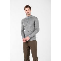 Astro - męska koszulka 100% wełna merino z zamkiem (195 g/m²). Szare bielizna termoaktywna męska WOOLONA, m, bez wzorów, z wełny, bez ramiączek, trekkingowe. W wyprzedaży za 324.00 zł.