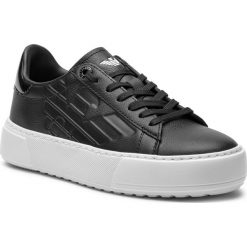 Sneakersy EA7 EMPORIO ARMANI - X8X003 XK003 00002 Black. Czarne buty sportowe na co dzień męskie EA7 Emporio Armani, z materiału. Za 859.00 zł.