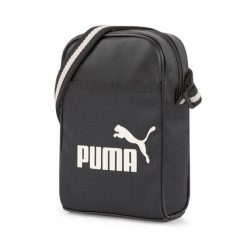 Torba na ramię Campus Compact Portable PUMA Black. Czarne torby męskie na ramię Puma, bez wzorów, retro, na ramię. Za 73.99 zł.