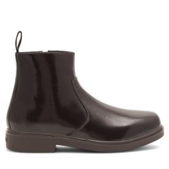 Botki Badura. Brązowe sztyblety męskie Badura, bez obcasa, bez zapięcia. Za 149.99 zł.