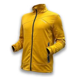 Bluza Trimm ECHO. Żółte bluzy nierozpinane męskie TRIMM, bez wzorów, sportowe, bez ramiączek, bez kaptura. W wyprzedaży za 182.00 zł.