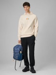 4F Spodnie dresowe cargo męskie - czarne XL. Czarne spodnie dresowe męskie 4f, bez wzorów, z dresówki. Za 229.99 zł.