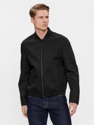 Calvin Klein Kurtka bomber K10K112074 Czarny Regular Fit. Czarne kurtki męskie Calvin Klein, m, bez wzorów, z syntetyku, bez ramiączek, bez kaptura. Za 1,399.00 zł.