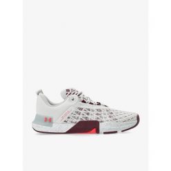 Buty treningowe męskie Under Armour TriBase Reign 5. Białe buty do biegania męskie Under Armour, bez wzorów, bez zapięcia, do biegania. W wyprzedaży za 520.25 zł.