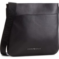 Saszetka EMPORIO ARMANI - Y4M055 YDS4J 81072 Black. Czarne saszetki męskie marki Emporio Armani, ze skóry, młodzieżowe. W wyprzedaży za 649.00 zł.
