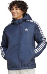Kurtka męska Adidas Kurtka męska adidas Essentials 3-Stripes Insulated Hooded granatowa IS1278 M. Kurtki męskie ADIDAS, m, bez wzorów, bez ramiączek, bez kaptura. Za 356.99 zł.