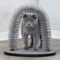Trixie Szczotka dla kotów Fur Care Arch, 36 x 33cm, szara. Golarki męskie Trixie. Za 62.91 zł.