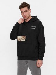 Only & Sons Bluza Apoh 22028208 Czarny Relaxed Fit. Czarne bluzy nierozpinane męskie Only & Sons, l, bez wzorów, z syntetyku, bez ramiączek, bez kaptura. Za 209.99 zł.