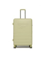 Reebok Walizka duża CEO-RBK-WAL-012-L Zielony. Zielone walizki męskie Reebok, bez wzorów, z tworzywa sztucznego, duże. Za 349.99 zł.