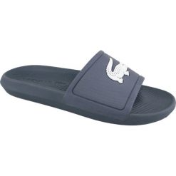 Granatowe Klapki Lacoste Croco Slide 119 1 M 737CMA0018092. Klapki i japonki męskie Inna marka, bez wzorów, z gumy. W wyprzedaży za 199.00 zł.
