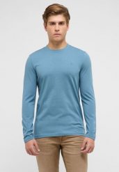 Męski Longsleeve Mustang Style Arlington Bluestone 1016874 5180. Koszulki męskie z długim rękawem Mustang, m, bez wzorów, bez kołnierzyka, bez ramiączek. Za 119.99 zł.