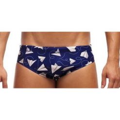 Kąpielówki męskie Funky Trunks Paper Plain - slipy. Niebieskie kąpielówki męskie FUNKY TRUNKS, m, bez wzorów. Za 139.00 zł.