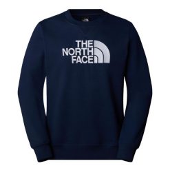 The North Face Bluza Drew Peak Crew Nf0A89Ek8K2. Niebieskie bluzy nierozpinane męskie The North Face, m, bez wzorów, bez ramiączek, bez kaptura. Za 240.99 zł.