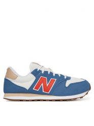 New Balance Sneakersy GM500TPN Niebieski. Niebieskie buty sportowe na co dzień męskie New Balance, m, bez wzorów, ze skóry, bez ramiączek, bez kaptura. Za 219.99 zł.