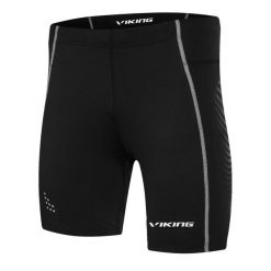 Spodenki męskie Viking Nixon Short. Czarne szorty sportowe męskie Viking, bez wzorów, sportowe. W wyprzedaży za 74.99 zł.
