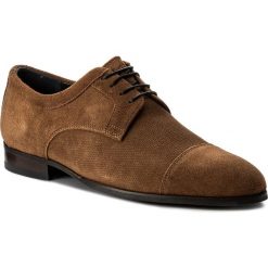 Półbuty JOOP! - Kleitos 4140003942 Cognac 703. Brązowe codzienne półbuty męskie JOOP!, z materiału. W wyprzedaży za 399.00 zł.