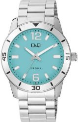 Zegarek Q&Q Q85B-001P męski wodoszczelny turkusowa tarcza . Niebieskie zegarki męskie Q&Q. Za 167.00 zł.