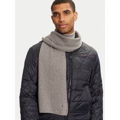 Szalik Tommy Hilfiger. Szare szaliki męskie Tommy Hilfiger, bez wzorów. Za 259.99 zł.