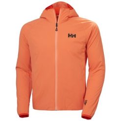 Kurtka trekkingowa Helly Hansen Odin LT Stretch Hood Ins 2.0. Brązowe kurtki męskie Helly Hansen, bez wzorów, sportowe, bez ramiączek, z kapturem. Za 959.50 zł.