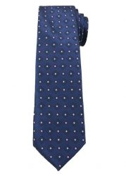 Ciemny Granatowy Elegancki Krawat -Angelo di Monti- 6 cm, Męski, Wzór Geometryczny. Niebieskie krawaty i muchy męskie Angelo di Monti, bez wzorów, eleganckie. Za 45.00 zł.