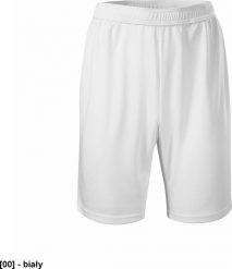 MALFINI Miles 612 - ADLER - Szorty męskie, 150 g/m2, 100 % micro poliester - biały 2XL. Białe szorty sportowe męskie Malfini, bez wzorów, z poliesteru, sportowe. Za 32.30 zł.