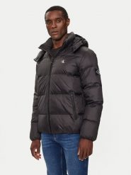 Calvin Klein Jeans Kurtka puchowa Essentials J30J325946 Czarny Regular Fit. Czarne kurtki męskie Calvin Klein Jeans, m, bez wzorów, z jeansu, bez ramiączek, bez kaptura. Za 689.99 zł.