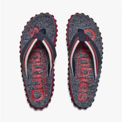Japonki GUMBIES CAIRNS FLIP-FLOPS UNISEX. Czerwone klapki i japonki męskie Gumbies, bez wzorów. Za 92.99 zł.