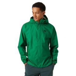 Kurtka w góry męska Helly Hansen Loke. Zielone kurtki męskie Helly Hansen, l, bez wzorów, z syntetyku, klasyczne, bez ramiączek, z kapturem. Za 672.00 zł.