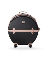 Semi Line Walizka średnia T5671-3 Czarny. Czarne walizki męskie Semi-line, bez wzorów, z tworzywa sztucznego, średnie. Za 229.99 zł.