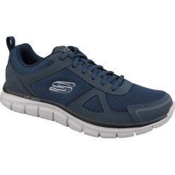Skechers Track-Scloric 52631-NVY 41 Granatowe. Buty do biegania męskie Skechers, bez wzorów, z syntetyku, bez zapięcia, do biegania. W wyprzedaży za 199.99 zł.