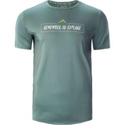 Koszulka sportowa męska Elbrus Olio. Zielone t-shirty sportowe męskie ELBRUS, m, bez wzorów, sportowe, bez ramiączek. Za 100.58 zł.