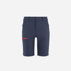 Spodenki turystyczne męskie Millet Wanaka Stretch Short III regular fit. Niebieskie szorty sportowe męskie Millet, bez wzorów, sportowe. Za 189.00 zł.