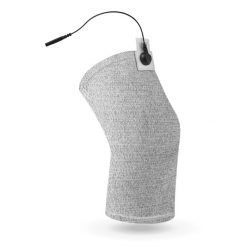 Opaska przewodząca do elektrostymulacji kolana 4FIZJO. Szare paski męskie 4FIZJO, bez wzorów. Za 49.99 zł.