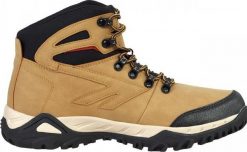 Buty trekkingowe męskie Hi-Tec Medin Mid camel r. 44. Brązowe buty trekkingowe męskie Hi-tec, bez wzorów, bez zapięcia. Za 162.99 zł.