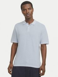 Jack & Jones Sweter George 12268281 Błękitny Relaxed Fit. Niebieskie kardigany męskie Jack & Jones, bez wzorów, z bawełny, bez kołnierzyka, bez ramiączek. Za 129.99 zł.