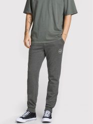 Jack & Jones Spodnie dresowe Gordon 12165322 Szary Regular Fit. Szare spodnie dresowe męskie Jack & Jones, bez wzorów, z bawełny. Za 149.99 zł.