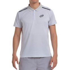 Bullpadel Mirac Polo Shirt. Szare koszulki polo męskie bullpadel, bez wzorów, sportowe, bez kołnierzyka, bez ramiączek. W wyprzedaży za 169.20 zł.