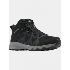 Buty Turystyczne Niskie Męskie Columbia Peakfreak II Mid Outdry. Czarne buty trekkingowe męskie Columbia, bez wzorów, sportowe, bez obcasa, bez zapięcia. Za 580.65 zł.