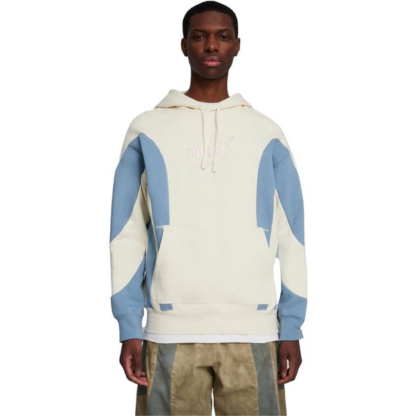 Bluza z kapturem męskie Puma X Kidsuper Hoodie. Białe bluzy nierozpinane męskie Puma, m, bez wzorów, z bawełny, z kapturem. Za 590.00 zł.