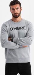 Ombre Klasyczna męska dresowa bluza z napisem szary melanż V1 OM-SSPS-0181 OM-SSPS-0181 XXL. Szare bluzy nierozpinane męskie Ombre, m, bez wzorów, z dresówki, klasyczne, bez ramiączek, bez kaptura. Za 139.99 zł.