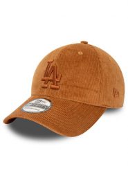 New Era Czapka z daszkiem Cord 3930 La Dodgers 60435065 Brązowy. Brązowe czapki męskie New Era, bez wzorów, z materiału. Za 129.99 zł.